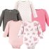 Soft Cotton Baby Bodysuits with Comfortable Unisex Design for Infants